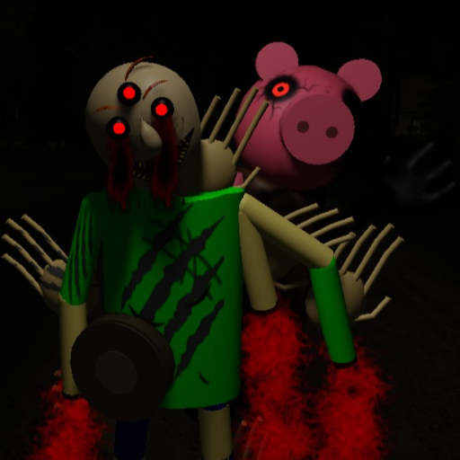 Piggy and Baldi!