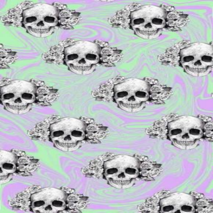 Creepy//Pastel Skeleton Backround Roblox decal