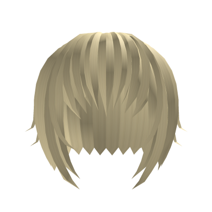 Male choppy vkei messy hair (Blonde)