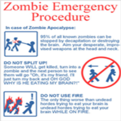 zombie poster Roblox decal