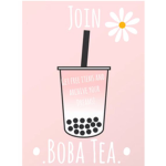 •.Boba tea.•