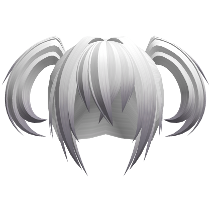 ʚ white messy vampire demon moe pigtails ɞ Roblox item
