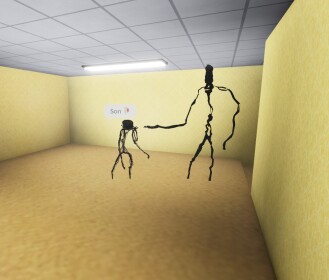 The Backrooms complex exploration(The Pitfalls)