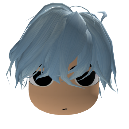 Pastel Blue Cute Cool Boy Hair Roblox item