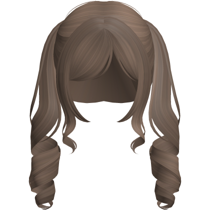 light brown kawaii cute jirai kei doll twin tails Roblox item