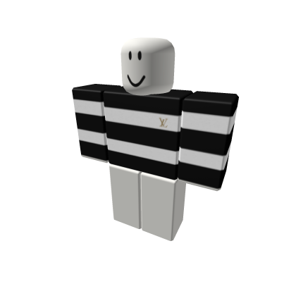 Black and white striped shirt