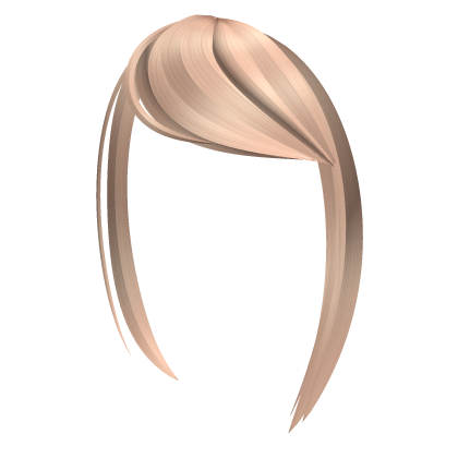 side swoop bangs ☆ - blond Roblox item