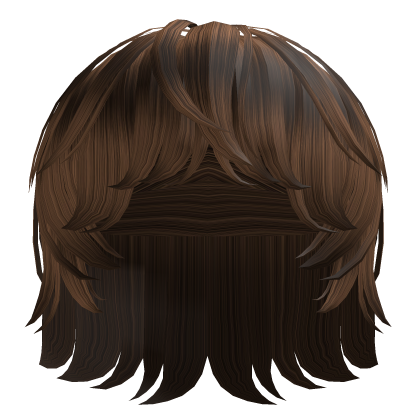 Brown Short Modcut Clean Hair Roblox item