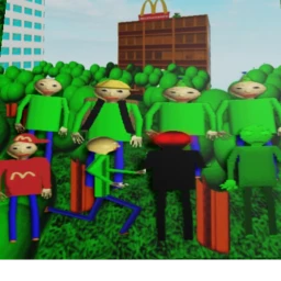 Find the Baldi [ ] icon