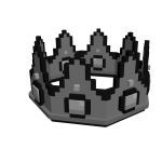 [FREE] Gray Pixel Crown