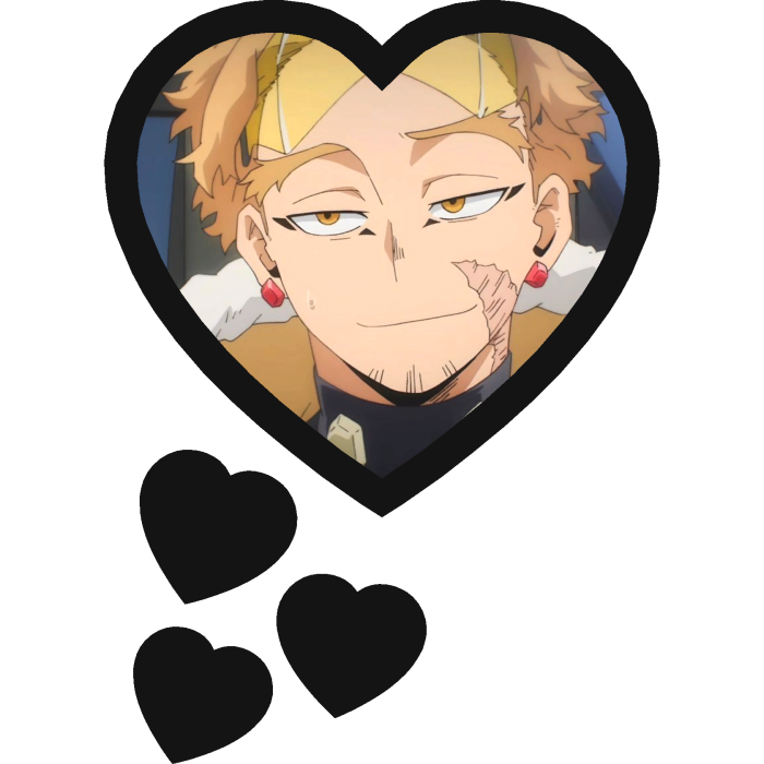 Hawks Thinking Hearts My Hero Academia