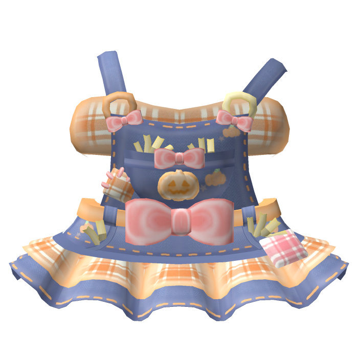 . ‿ ♡ scarecrow cutie halloween pumpkin overalls !