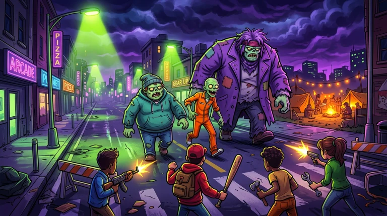 Fingerfire City: Zombie Survival