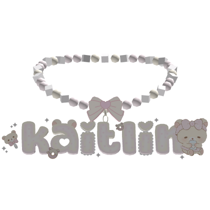 ♡ kaitlin necklace ♡ Roblox item