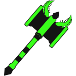 [FREE] Green Spiked Hammer