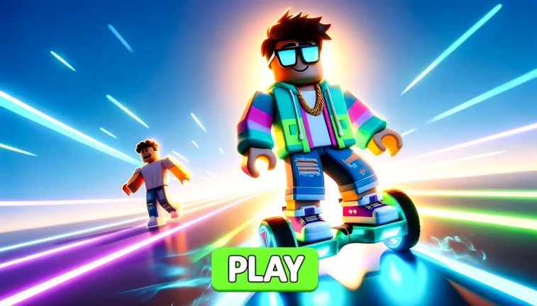 More About Hoverboard Obby, Image source: Roblox.com