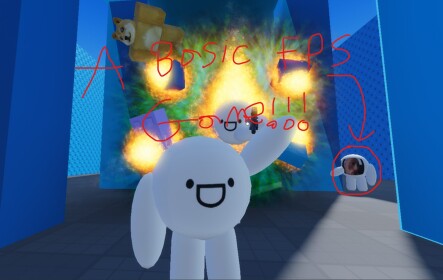 a basic FPS game.
