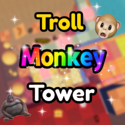 🐵🐵 TROLL MONKEY TOWER! 🍌🍌