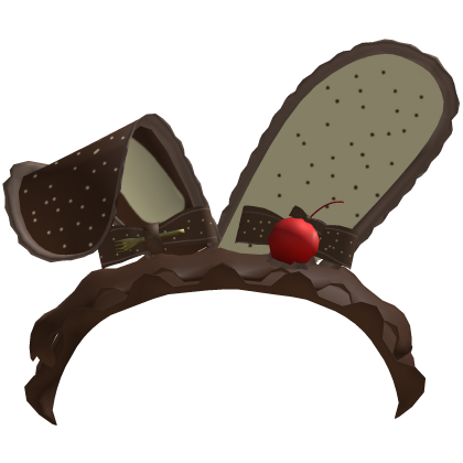 Chocolate Bunny ears Roblox item