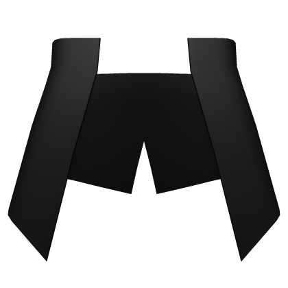 Black Coat Waist Tailcoat Roblox item
