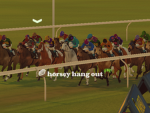 Horsey hang out!