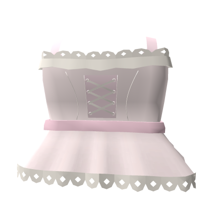 Pink Lace Corset Dress - 3.0 Roblox item