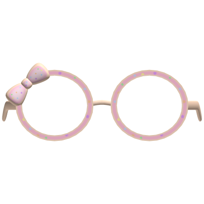 . ‿ ♡ delicious strawberry donut glasses