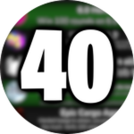 40 Badges Obtained