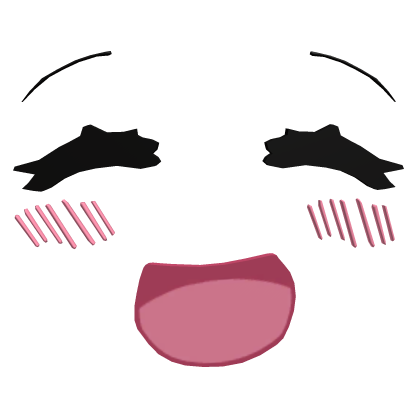😄 Blushing Big Smile Face (3D) 😄 Roblox item