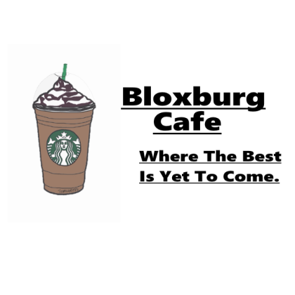 Bloxburg Cafe Sign Roblox decal