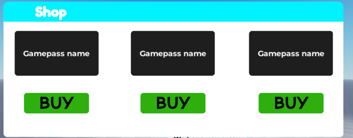 Shop Ui preview 1