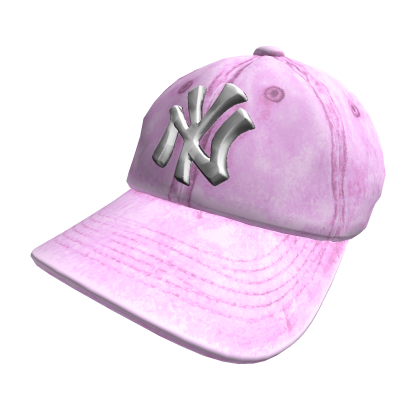 Pink Cap NY Fitted 
