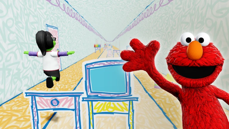 Elmo's Imagination Run 👟