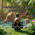 Capybara free clothing!