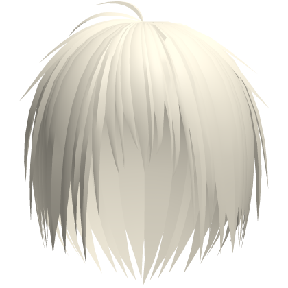 Blonde Wispy Spiky Messy Emo Hair Roblox item
