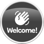 Welcome! Roblox badge thumbnail