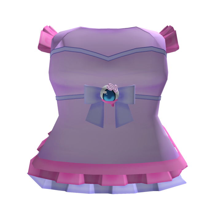 † Pastel goth eyeball bow dress †