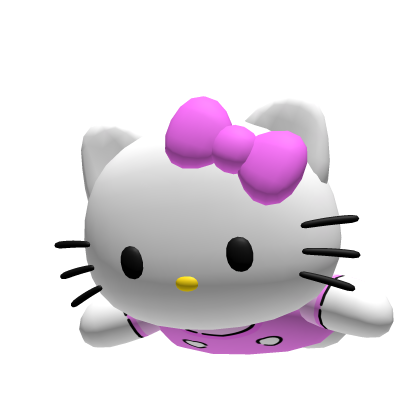 Pink Kitty On Head Roblox item