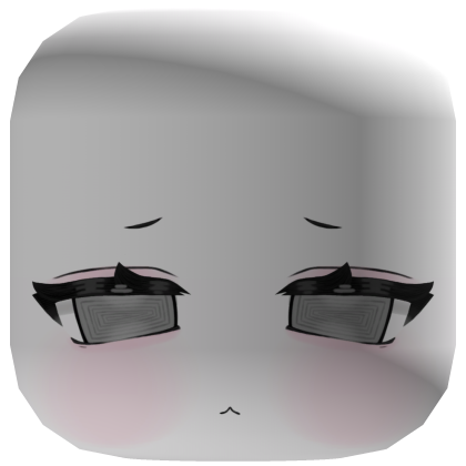 ꒰୨୧꒱cute swirl face Black thumbnail