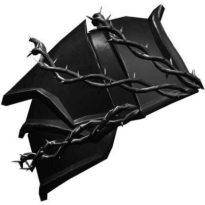 Right Dark Steel Thorned Knight Pauldron Roblox item