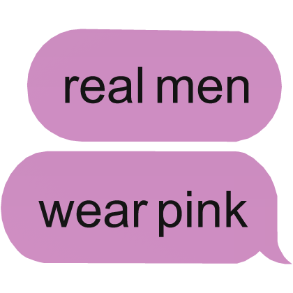 real wear pink clothes text thumbnail
