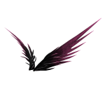 Pink Garnet Wings