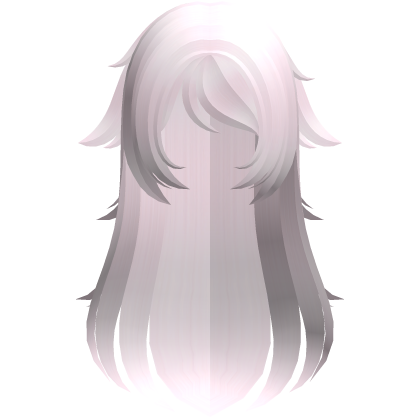 pastel pink cute neet hikikomori long messy hair