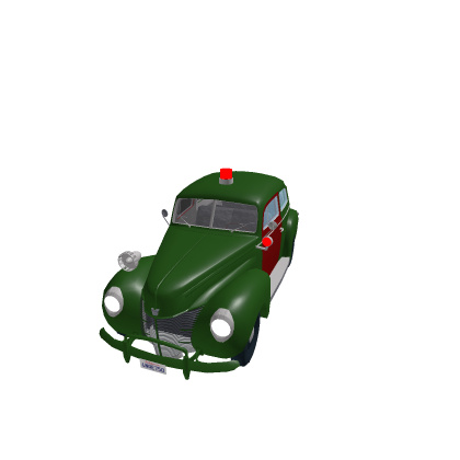 1940s Vietnam Military Police car