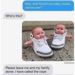 meme of shoe babys