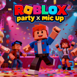 Roblox party x mic up: Dance & Chat!" [🎊 🥳]