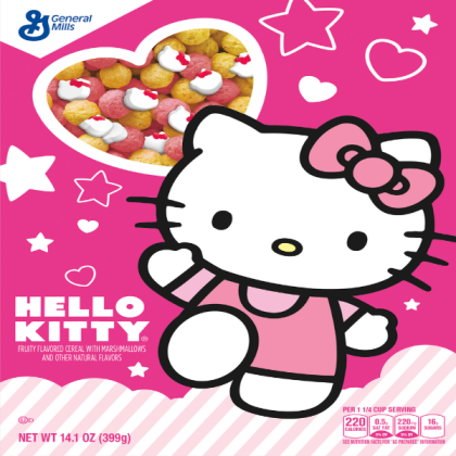 Hello Kitty Cereal Box Roblox decal