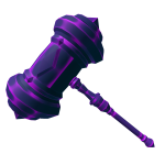 Purple Enlightened Crusher Hammer