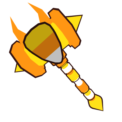 Halloween Candy Corn Hammer