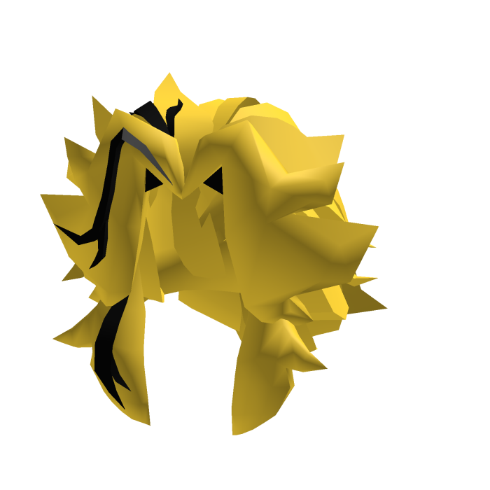 Noob Ponytail w/ Black Streak
